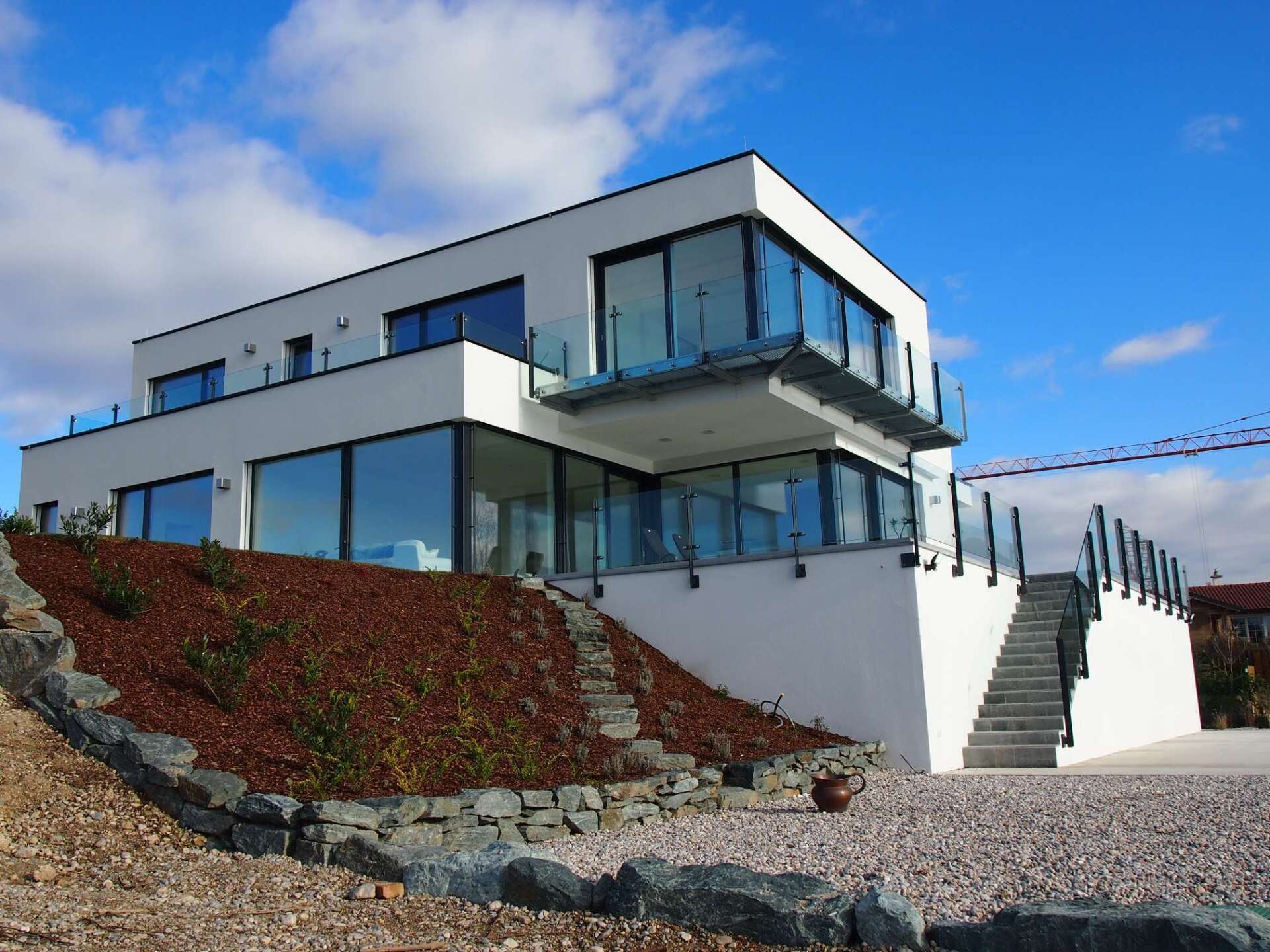 Anstrich im Eingangsbereich