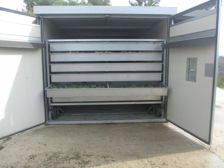 Interno container erbe