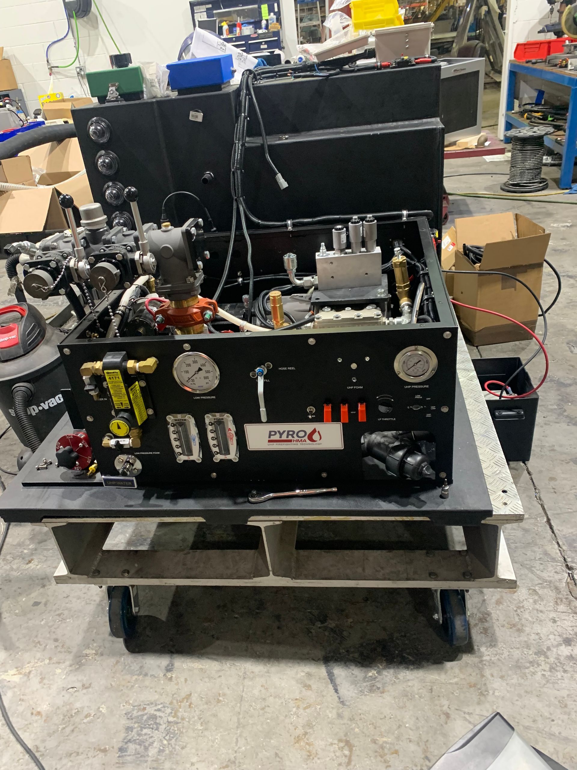 High pressure water systems