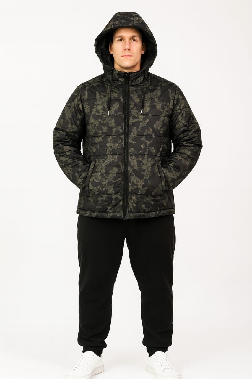 Campera reversible negra