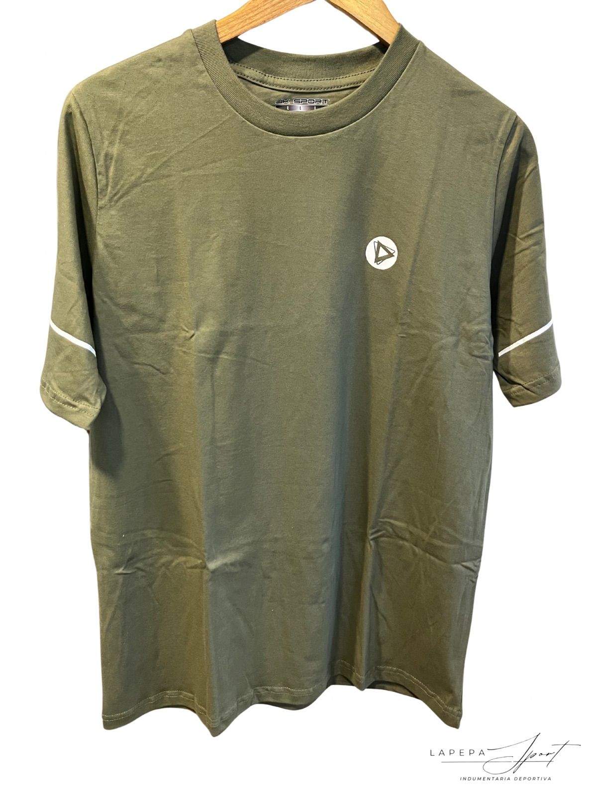 Remera verde militar
