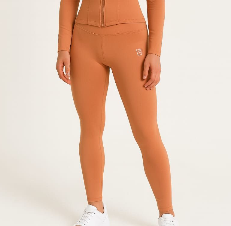 Calza Pilates salmón