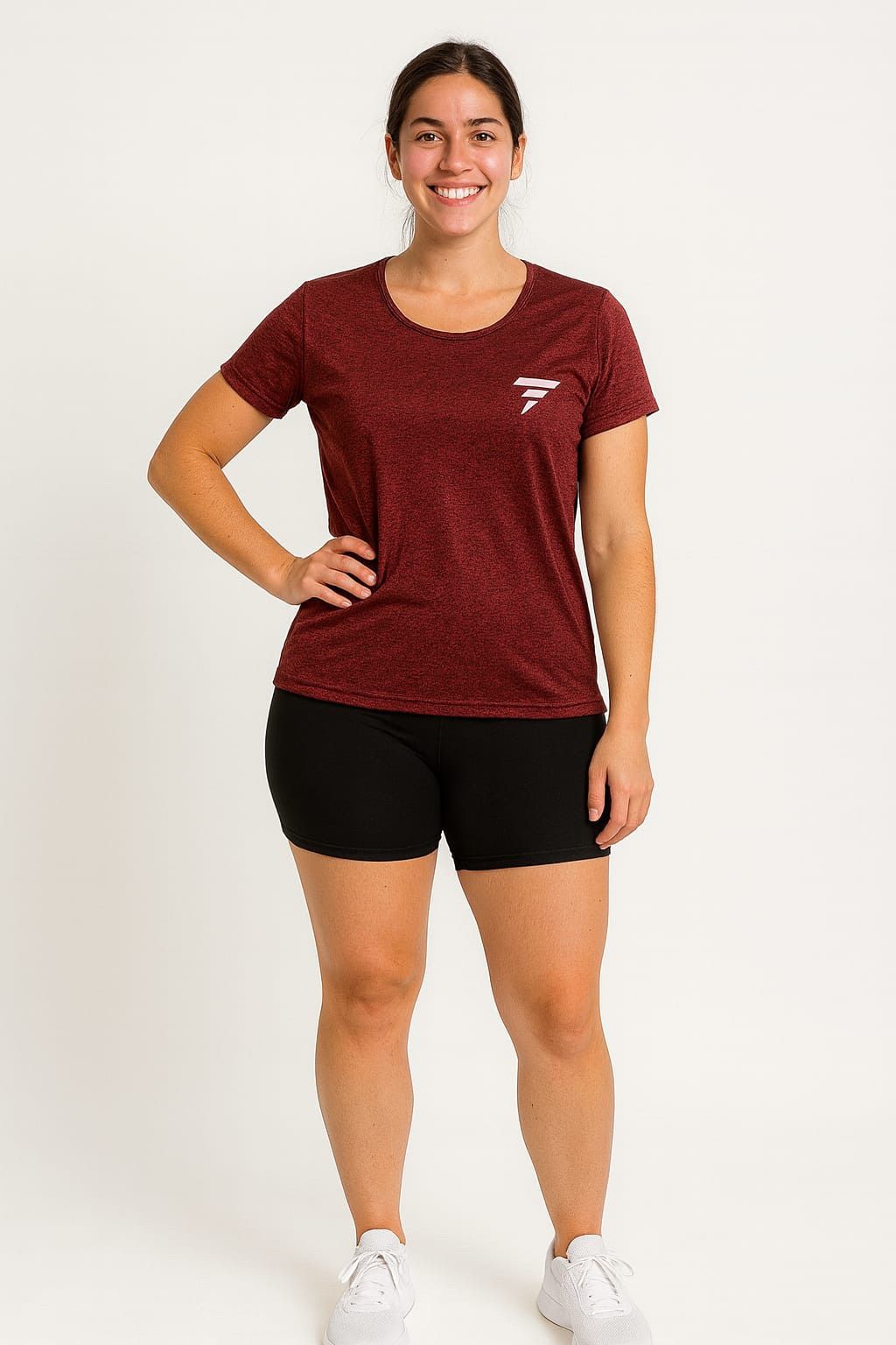 Remera dri-fit Rou bordo