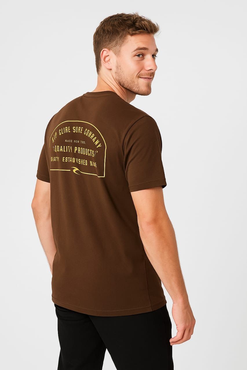 Remera Rusty marrón