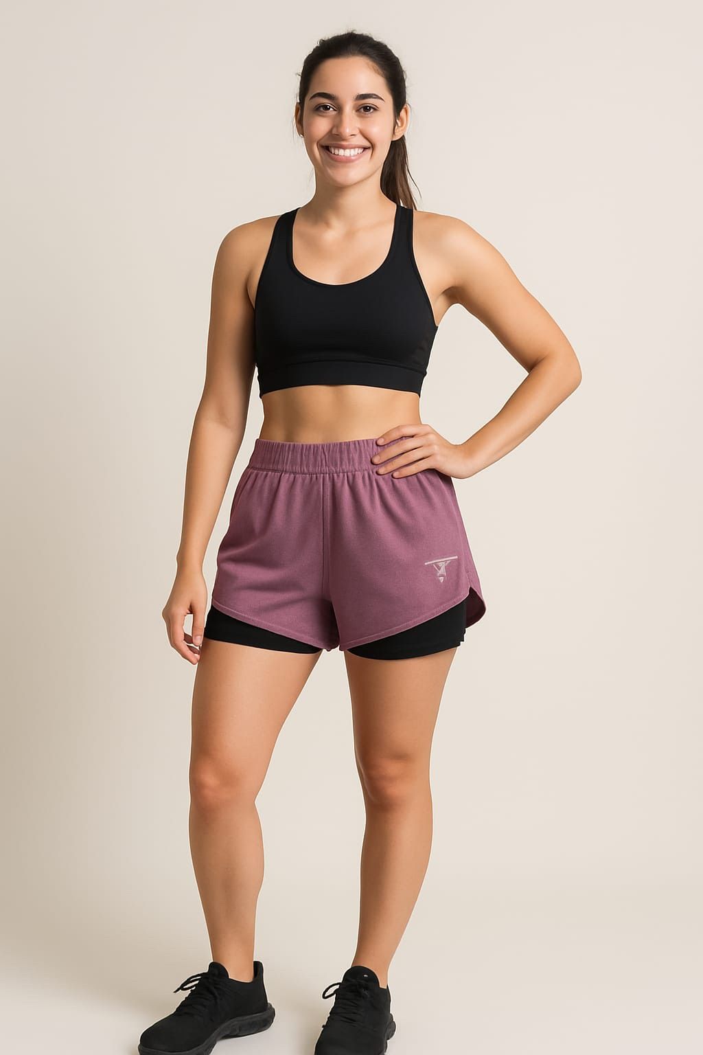 Short Rouch violeta