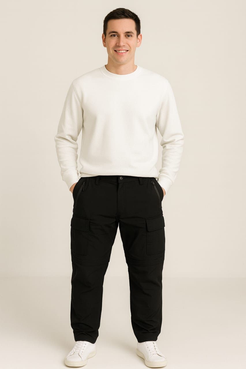 Pantalón secado rápido negro