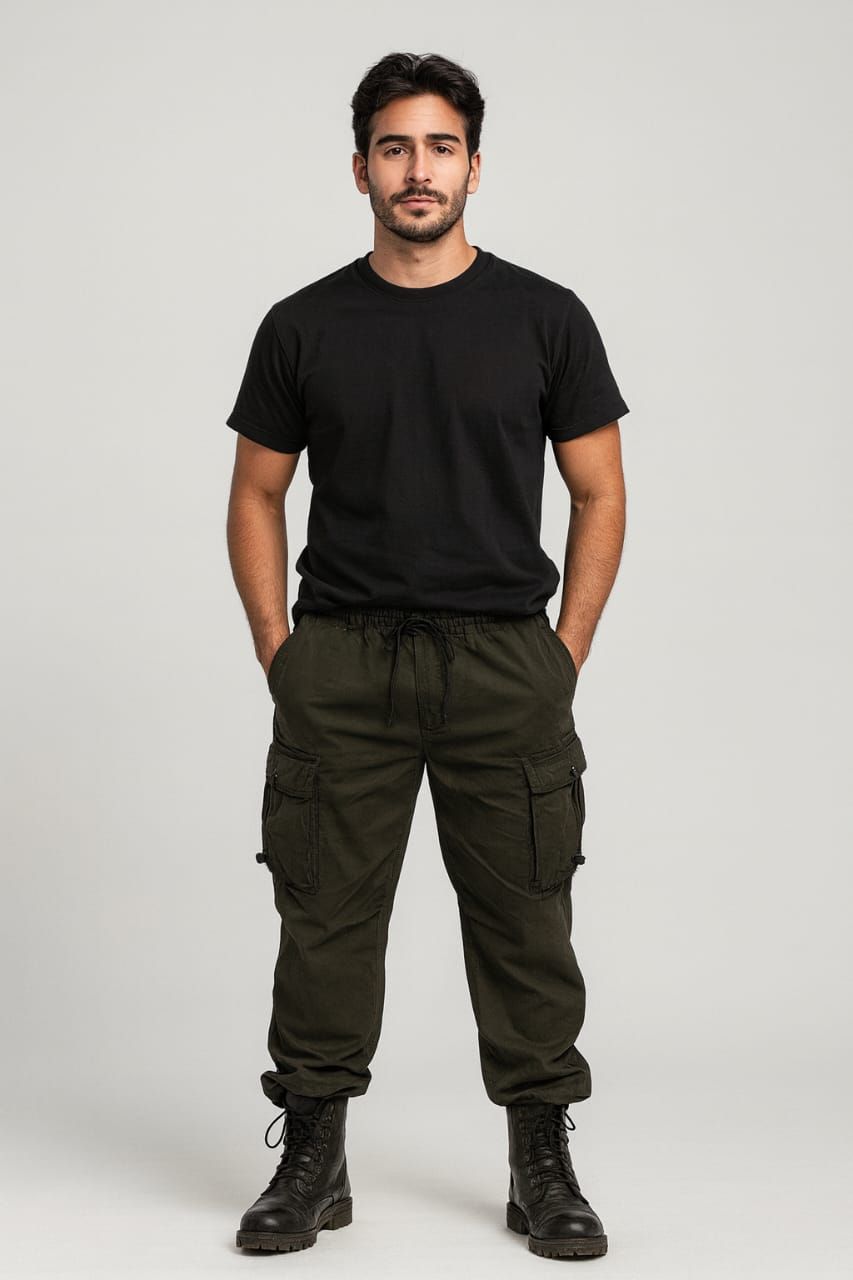 Pantalón cargo hombre
