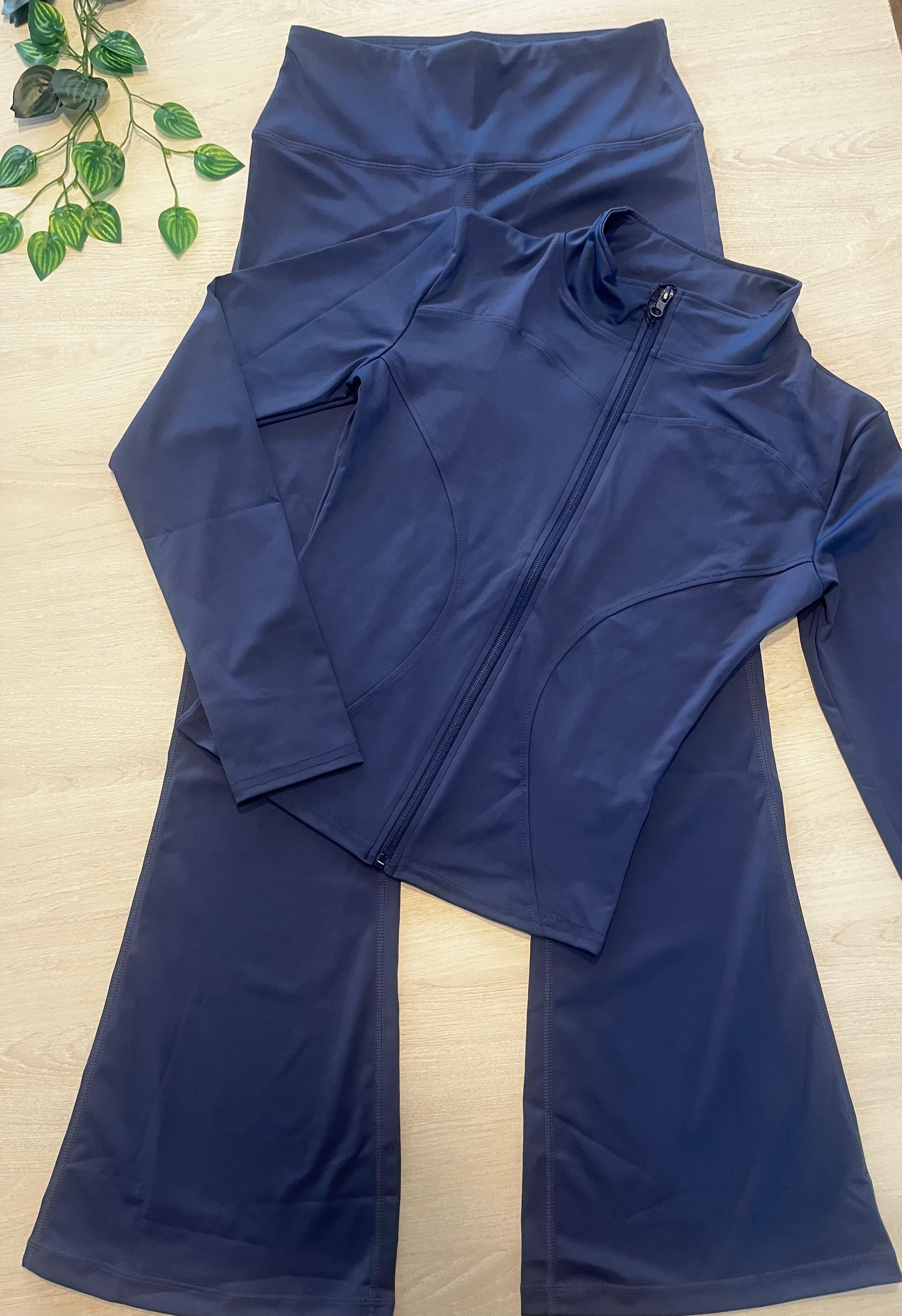 Calza Oxford azul I-Run