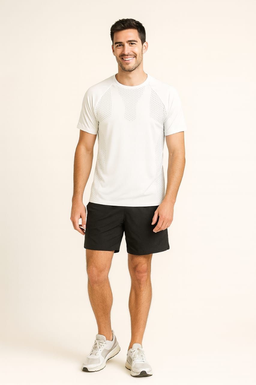 Remera dri-fit Denia blanco