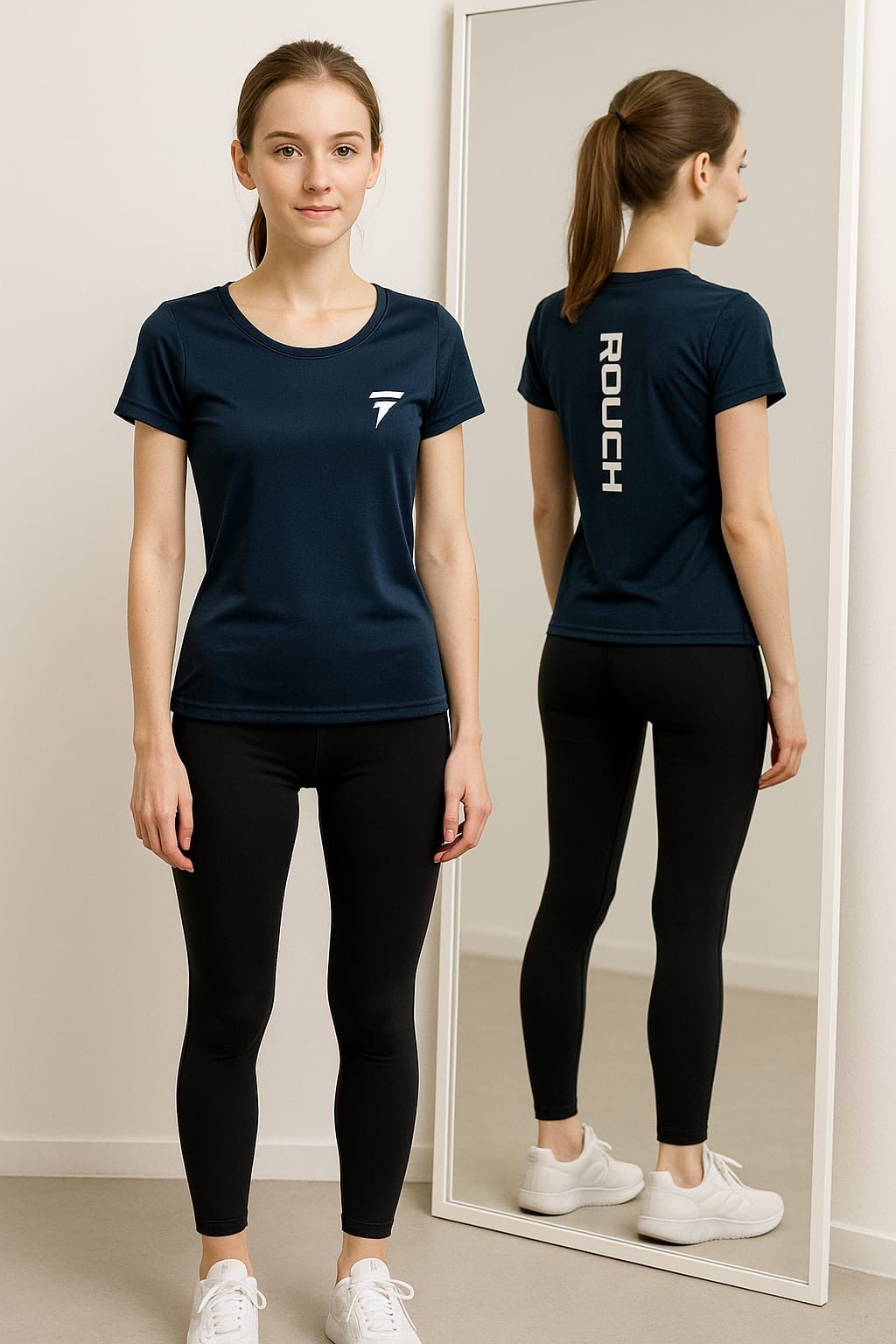 Remera dri-fit Rou azul