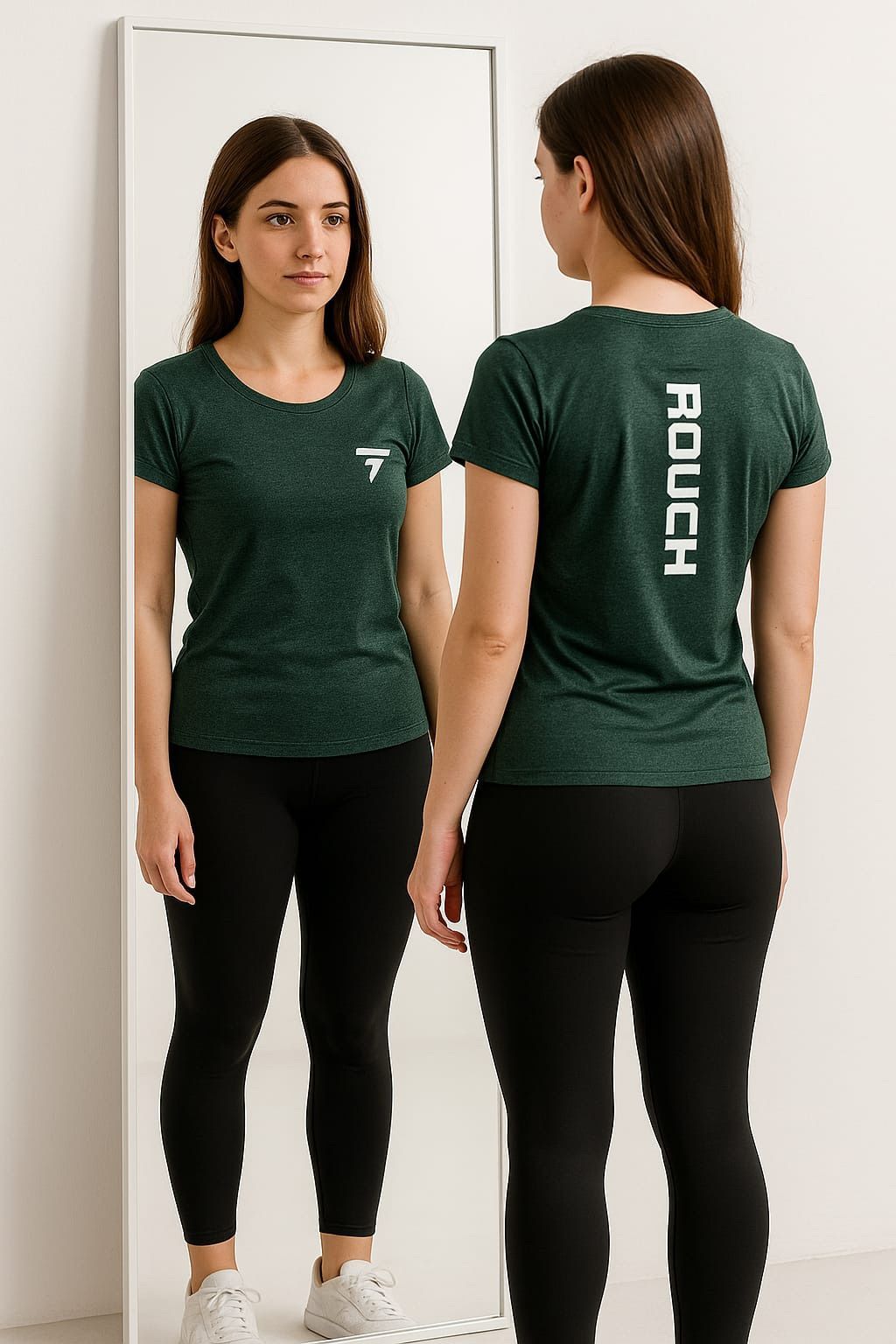 Remera dri-fit Rou verde