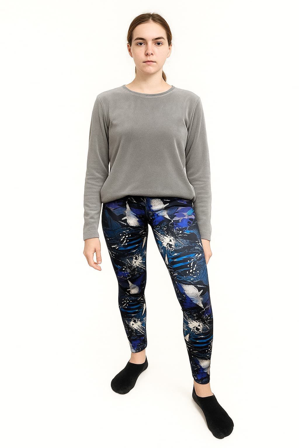 Calza sublimada tiro alto