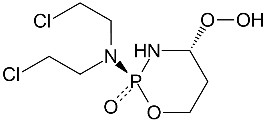 structural formula 4-Hydroperoxycyclophoshamide, Perfosfamide