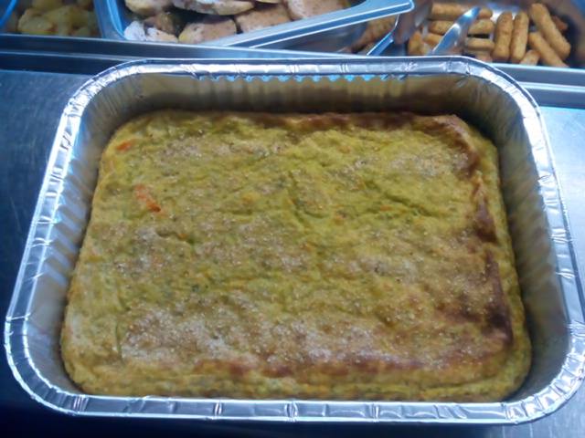 tortiera di patate e zucchine