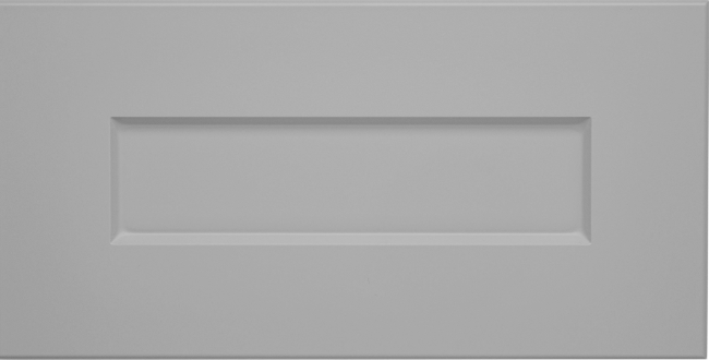 One-Piece Shaker Style Option With Cloud Finish