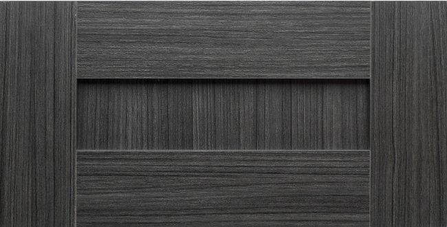 Shaker Style Option With Licorice Finish