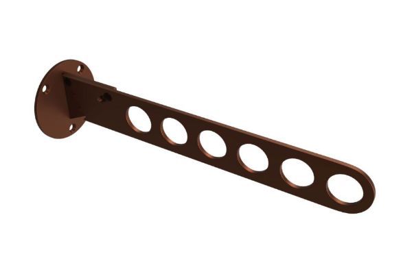 Bronze Color Option for Laundry Valet Rack Organizer