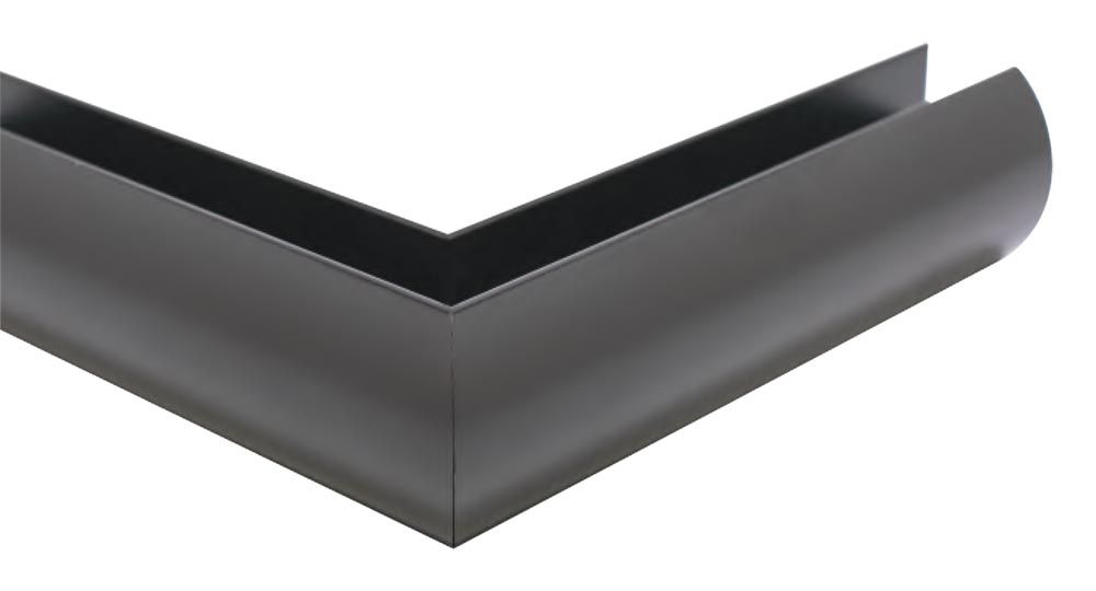 Aluminum Semi Frameless Glass option with Oil Rubbed Bronze Finishes