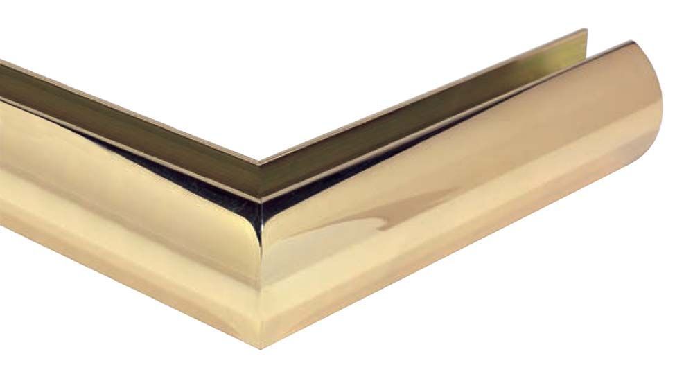 Polished Brass Frameless Shower Doors Finishes