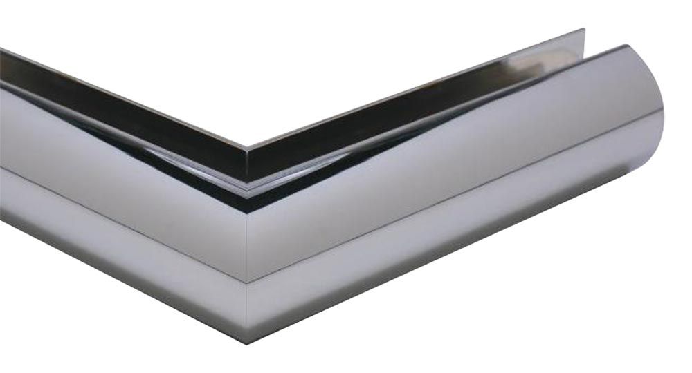 Polished Chrome Brass Frameless Shower Doors Finishes