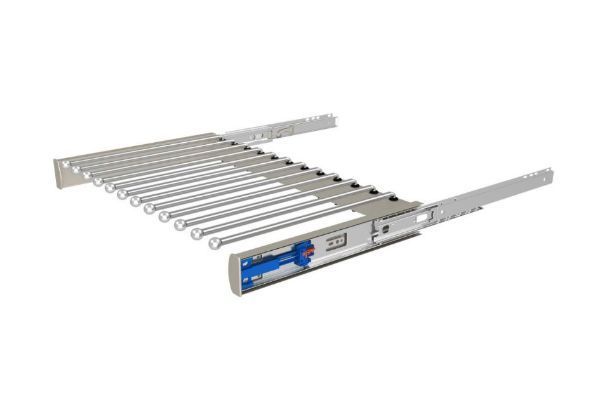 Nickel 24 Inch Classic Pants Rack