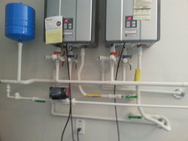 Tankless Water Heater — Yucca Valley, CA — John Mahany Plumbing