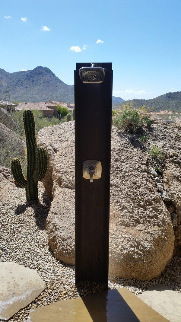 Outdoor Shower — Yucca Valley, CA — John Mahany Plumbing