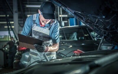 Car Inspection — Tyre Service in Springsure, QLD