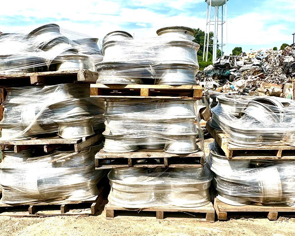 Scrap Car Wheels — Salisbury, NC — Holmes Iron & Metal Inc.