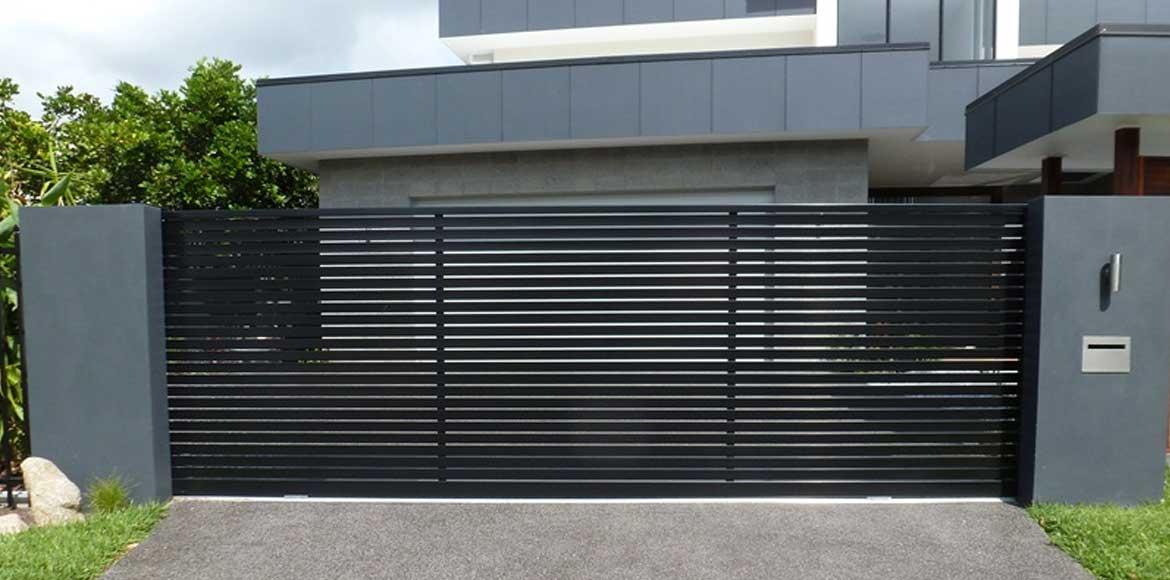Slatted Gate — GJM Balustrading in Noosaville, QLD