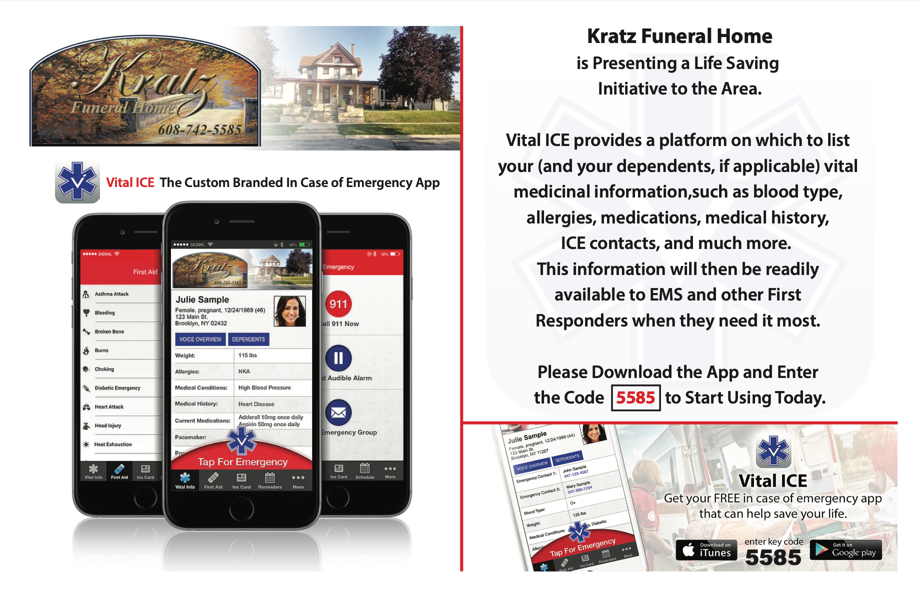 Vital Ice information graphic