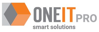 The logo for oneit pro smart solutions