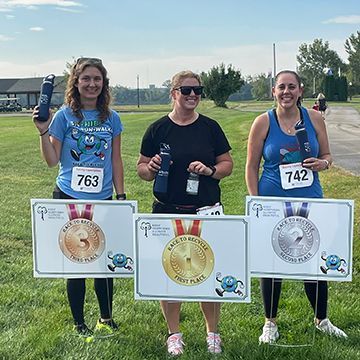 Father And Daughter — Rockford, IL — Keep Northern Illinois Beautiful 5K winners— Rockford, IL — Keep Northern Illinois Beautiful