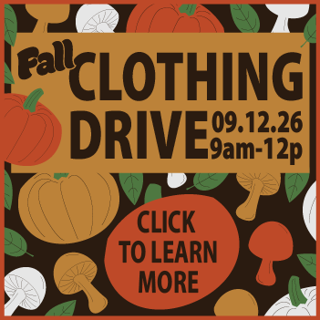 Fall Clothing Drive