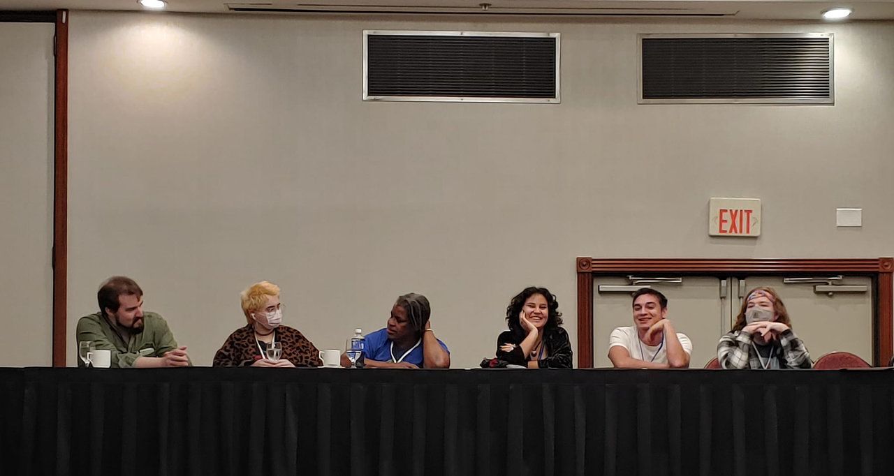 GameSchoolCon Speakers ready for their panel on Gaming for Social and Mental Wellness.