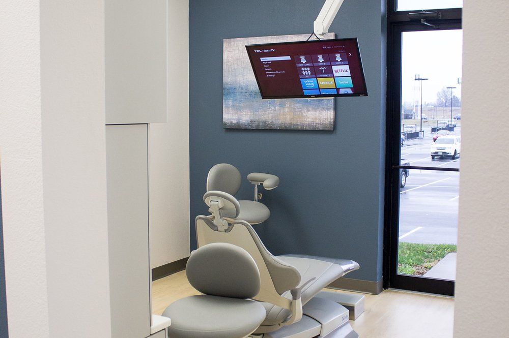 Dental patient waiting room in Grain Valley MO