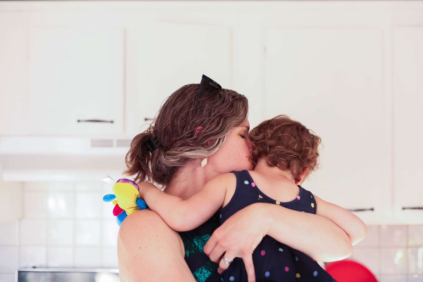 Young woman with silver hair