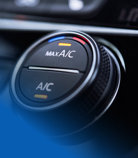 A close up of a car air conditioning knob | Motor Works