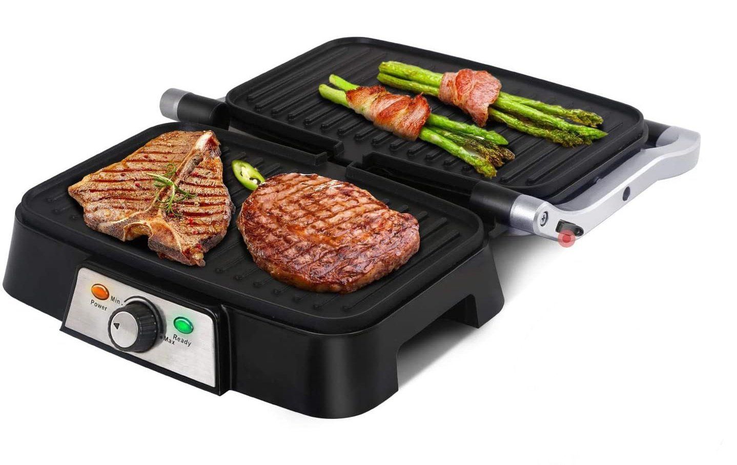 griglia elettrica aperta