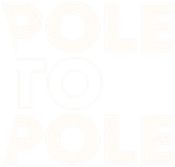 Pole to pole logo white patchy