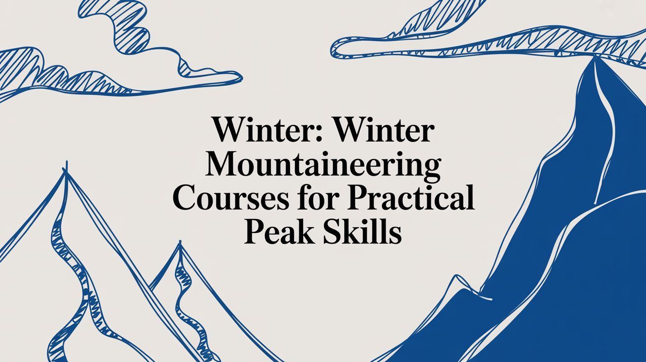 Winter Mountaineering Courses: Forging Practical Peak Skills