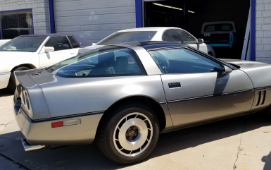 Car in shop | Denver's Car Care