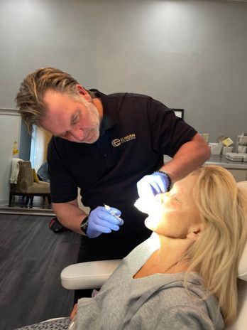 Before Facial Aesthetics Surgery Treatment With Dr. Elhosn - Albany, NY - Elhosn Eye & Aesthetics