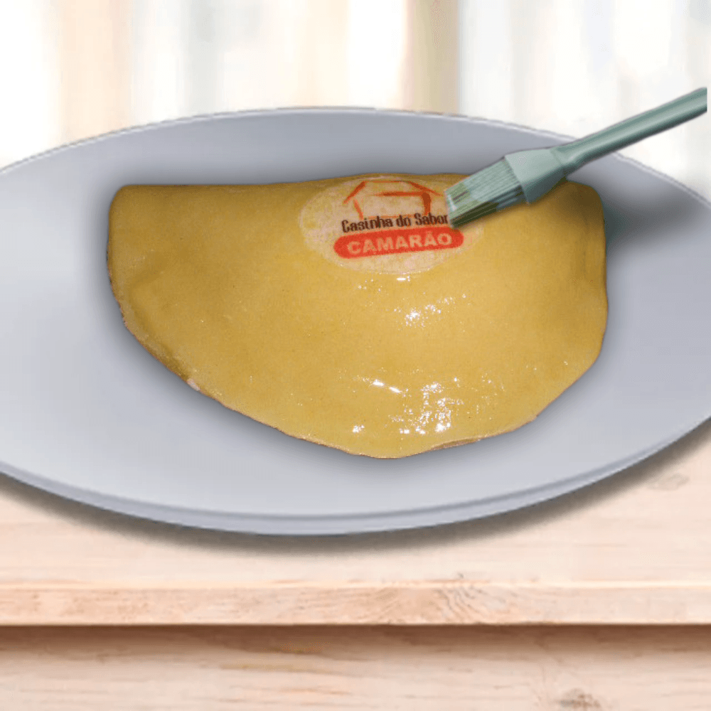 aplicação etiqueta comestível