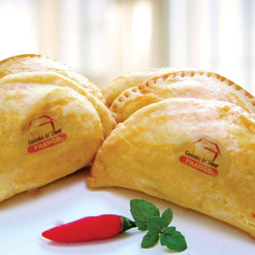 aplicação etiqueta comestível