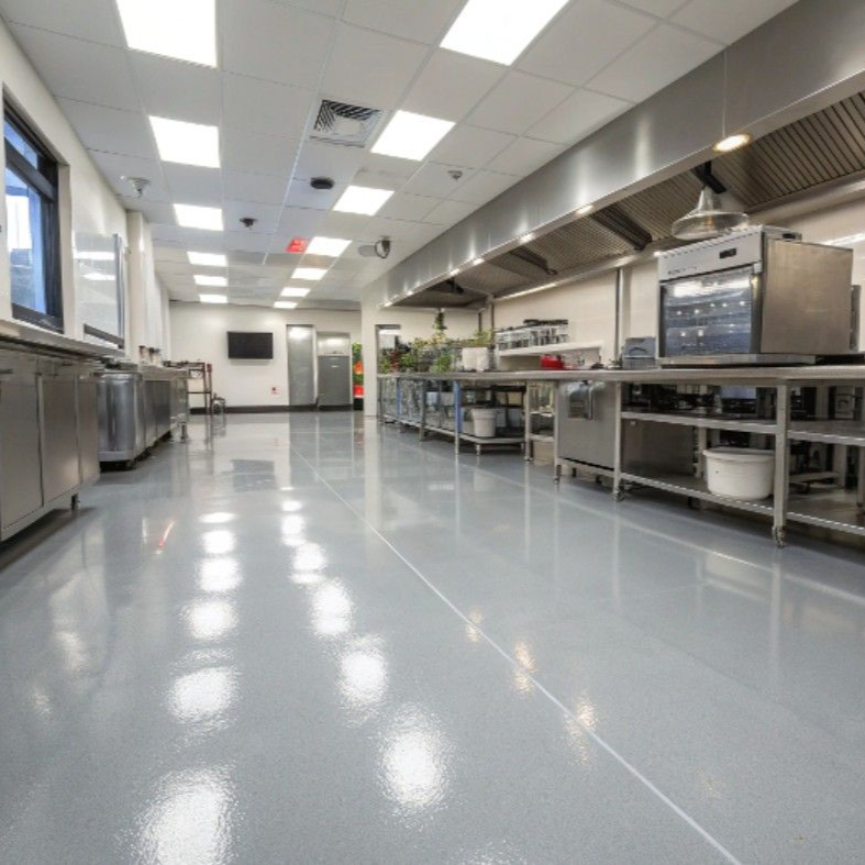 Commercial Kitchen Epoxy Floor in Avon Ohio
