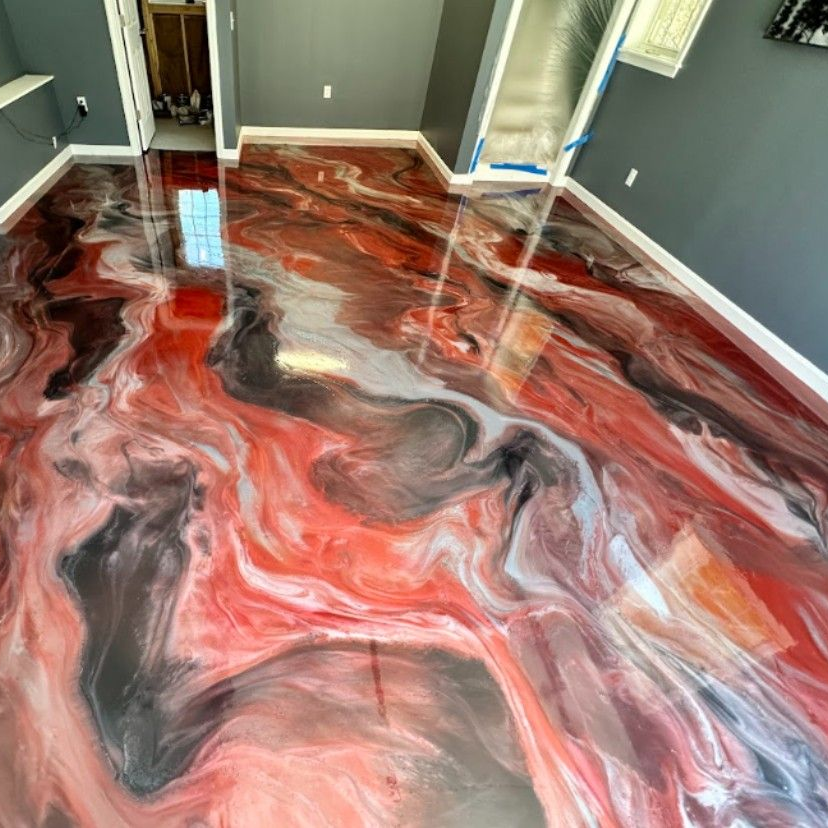 Metallic Flooring in North Ridgeville Ohio