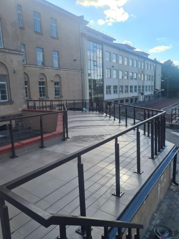 Tukuma pamatskolas tuneļa jumta platformas kapitālie būvdarbi | MJ projekts