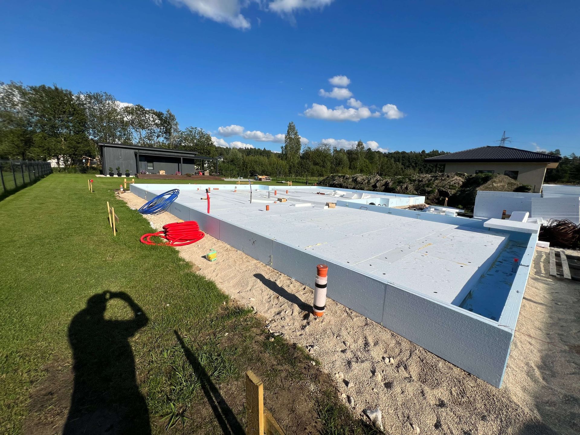 Zviedru pamatu plātnes izbūve