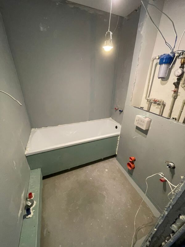 Vannas istabas kapitālais remonts | Būvniecības uzņēmuma  MJ projekts realizētie objekti